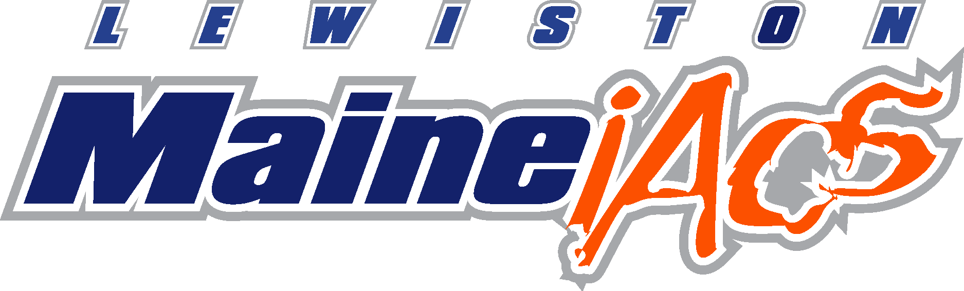 Lewiston MAINEiacs Logo Vector Logo